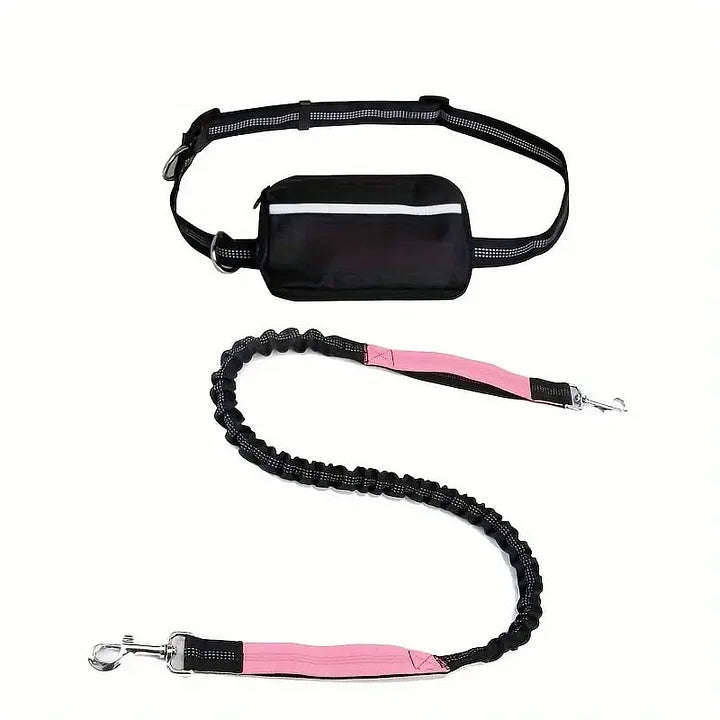 Hands-Free Dog Elastic Reflective Leash by F&C™