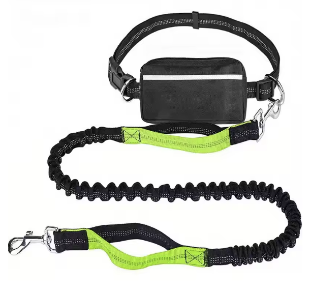 Hands-Free Dog Elastic Reflective Leash by F&C™