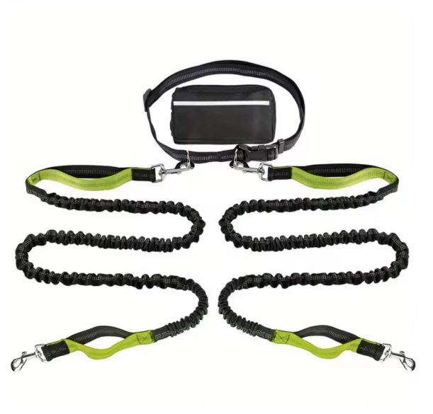 Hands-Free Dog Elastic Reflective Leash by F&C™