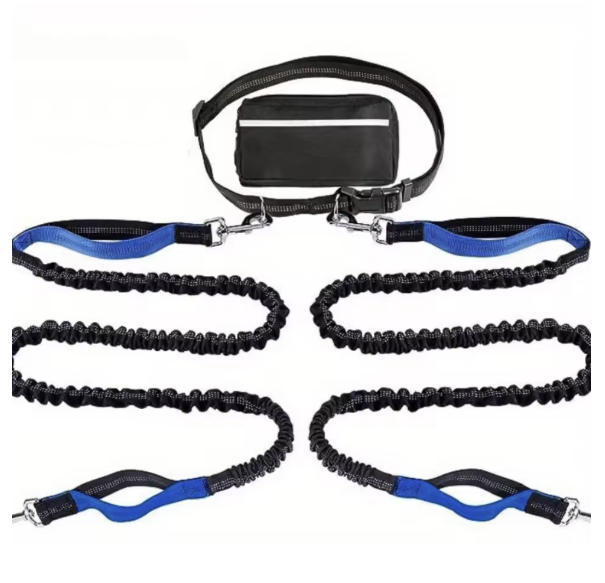 Hands-Free Dog Elastic Reflective Leash by F&C™